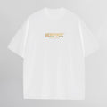 WHITE / GOLD PRINT